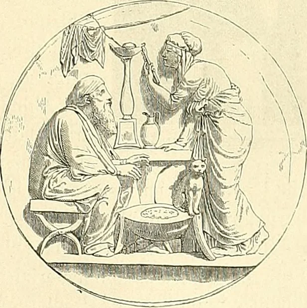 An illustration from Gazette des beaux-arts, 1859, leaf 354