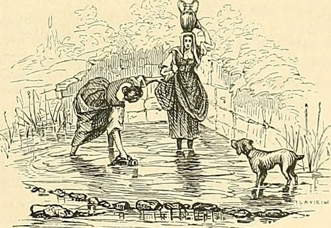 An illustration from Gazette des beaux-arts, 1859, leaf 584
