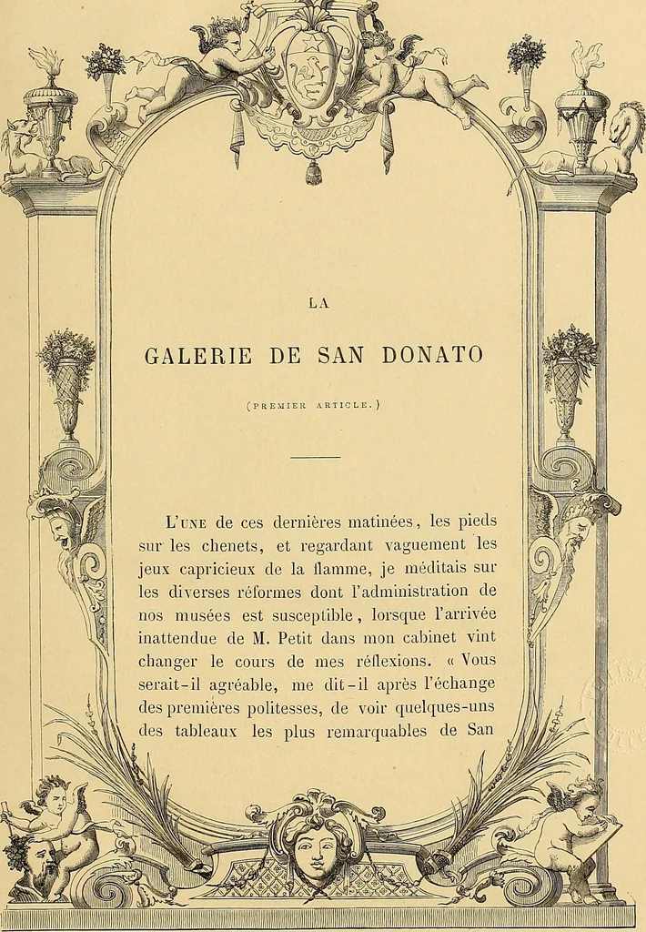 An illustration from Gazette des beaux-arts, 1859, leaf 10