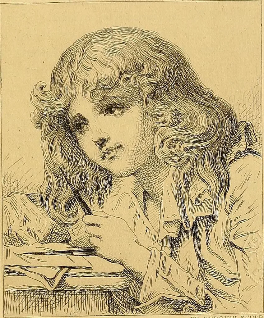 An illustration from Gazette des beaux-arts, 1859, leaf 12