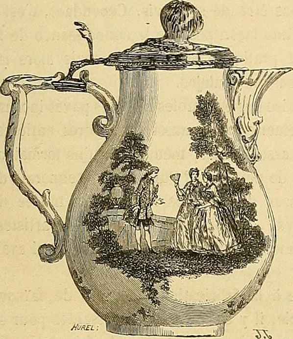 An illustration from Gazette des beaux-arts, 1859, leaf 204
