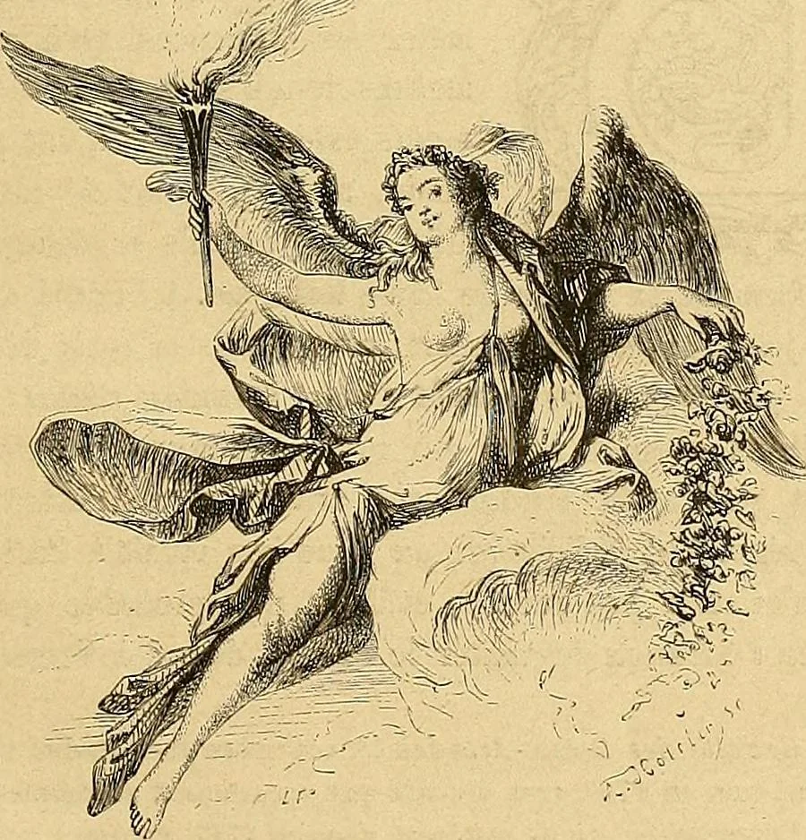 An illustration from Gazette des beaux-arts, 1859, leaf 24