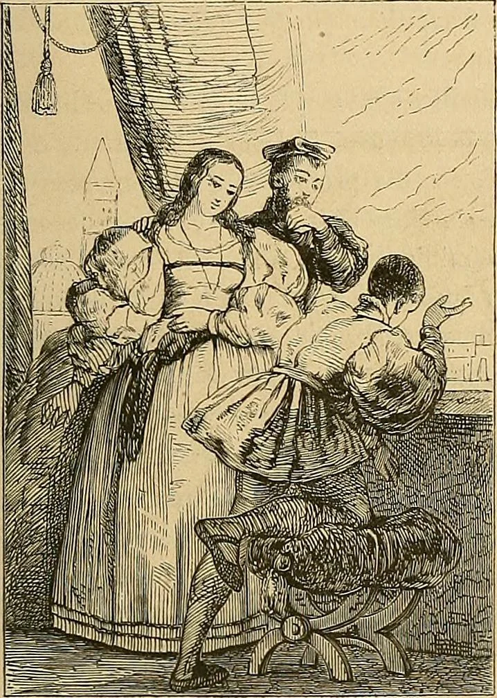 An illustration from Gazette des beaux-arts, 1859, leaf 148