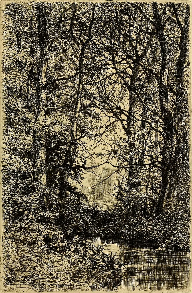An illustration from Gazette des beaux-arts, 1859, leaf 196
