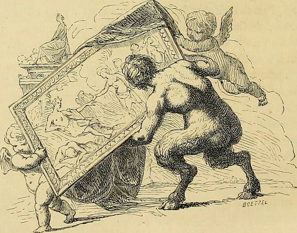 An illustration from Gazette des beaux-arts, 1859, leaf 321