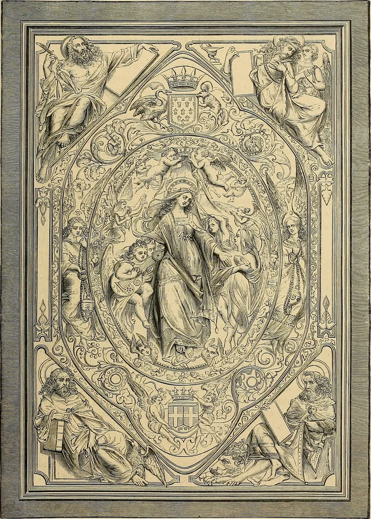 An illustration from Gazette des beaux-arts, 1859, leaf 460