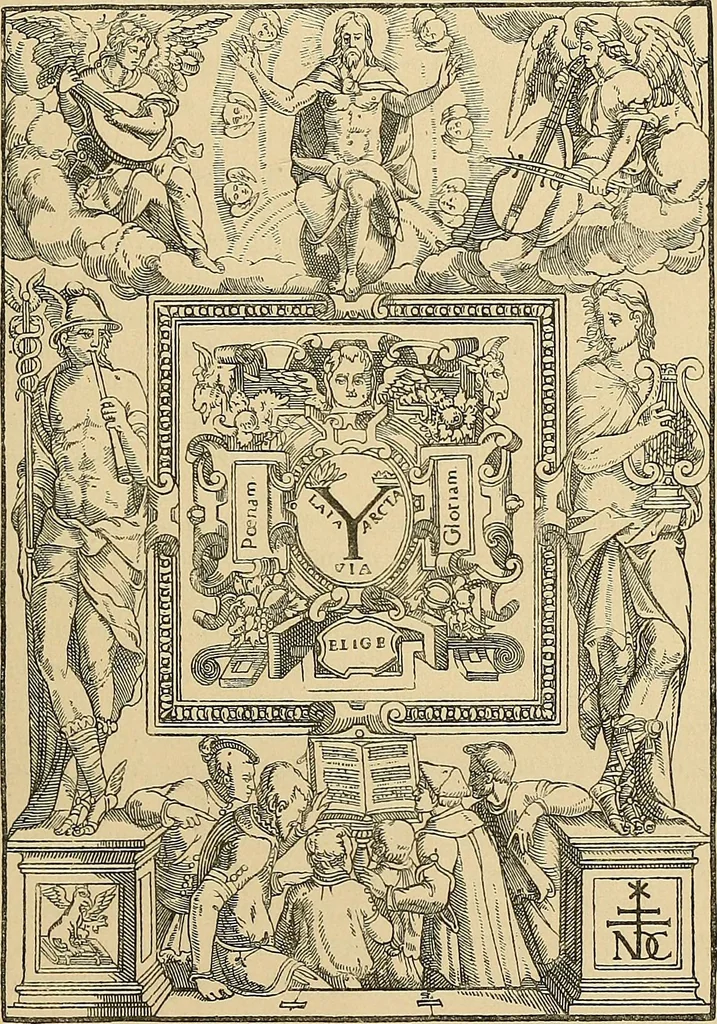 An illustration from Gazette des beaux-arts, 1859, leaf 482