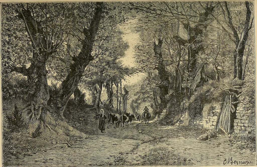 An illustration from Gazette des beaux-arts, 1859, leaf 66