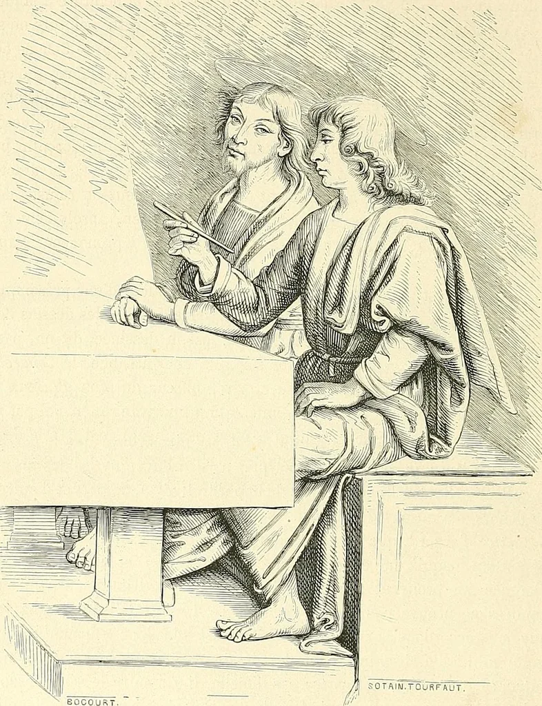 An illustration from Gazette des beaux-arts, 1859, leaf 325