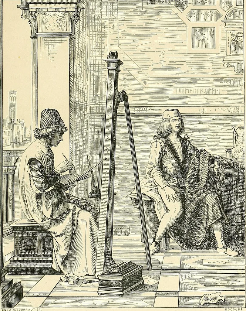 An illustration from Gazette des beaux-arts, 1859, leaf 506