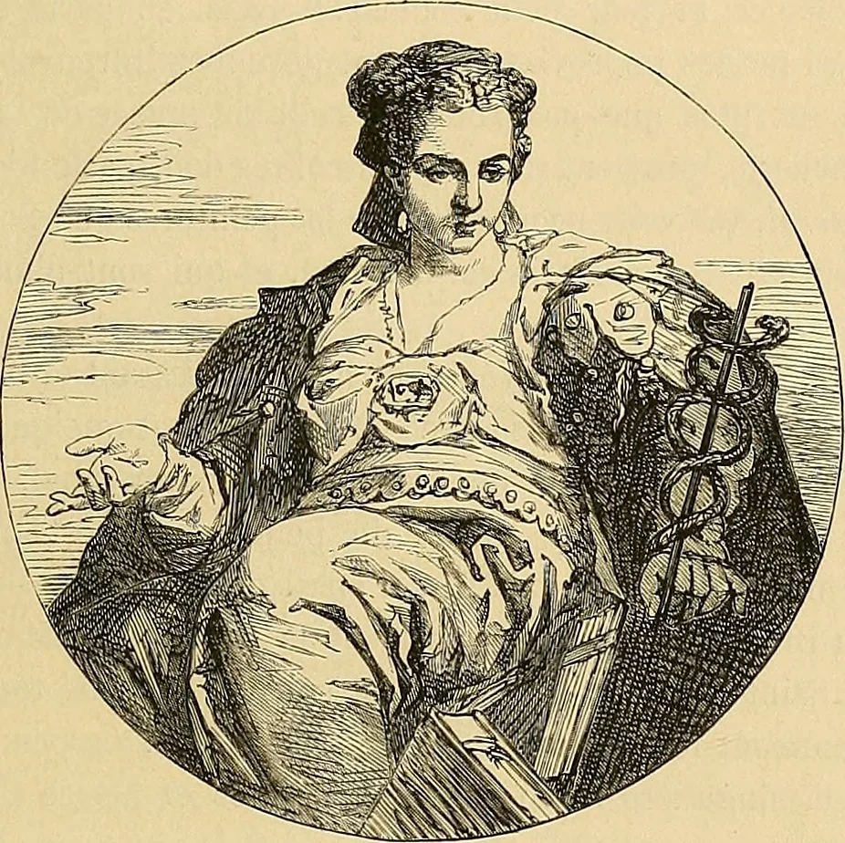 An illustration from Gazette des beaux-arts, 1859, leaf 130
