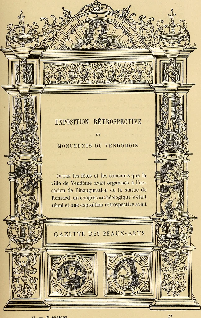 An illustration from Gazette des beaux-arts, 1859, leaf 194