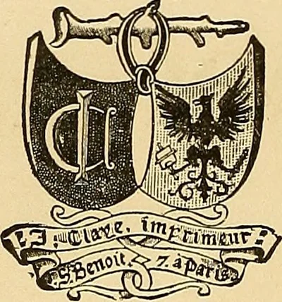 An illustration from Gazette des beaux-arts, 1859, leaf 9