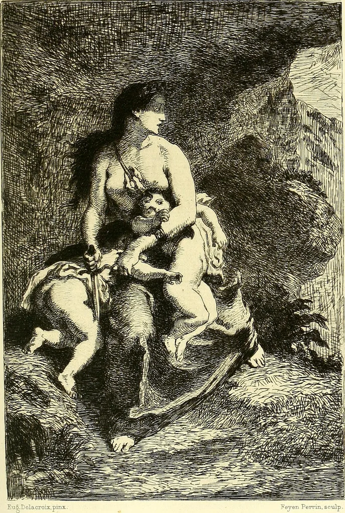 An illustration from Gazette des beaux-arts, 1859, leaf 204