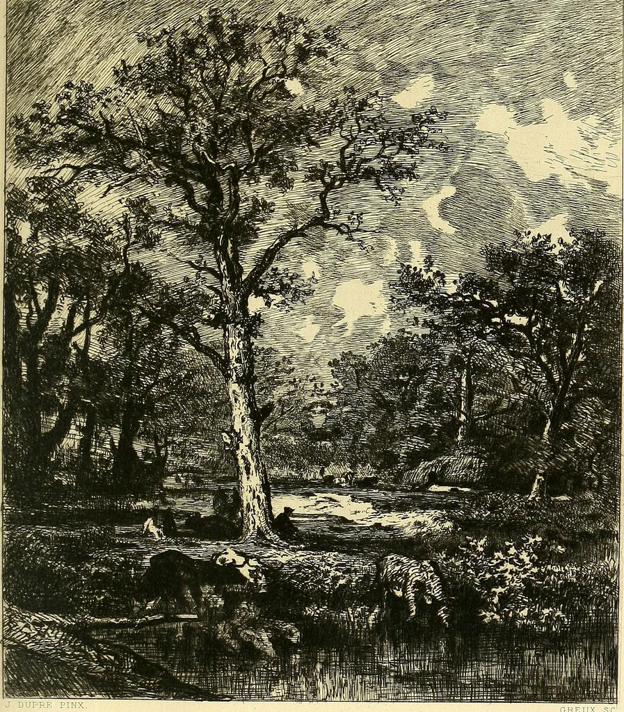 An illustration from Gazette des beaux-arts, 1859, leaf 454