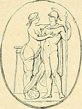 An illustration from Gazette des beaux-arts, 1859, leaf 542