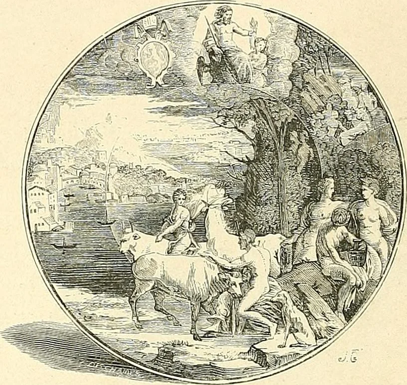 An illustration from Gazette des beaux-arts, 1859, leaf 55