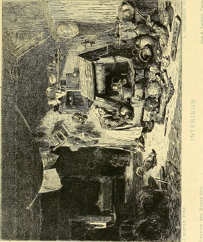 An illustration from Gazette des beaux-arts, 1859, leaf 550