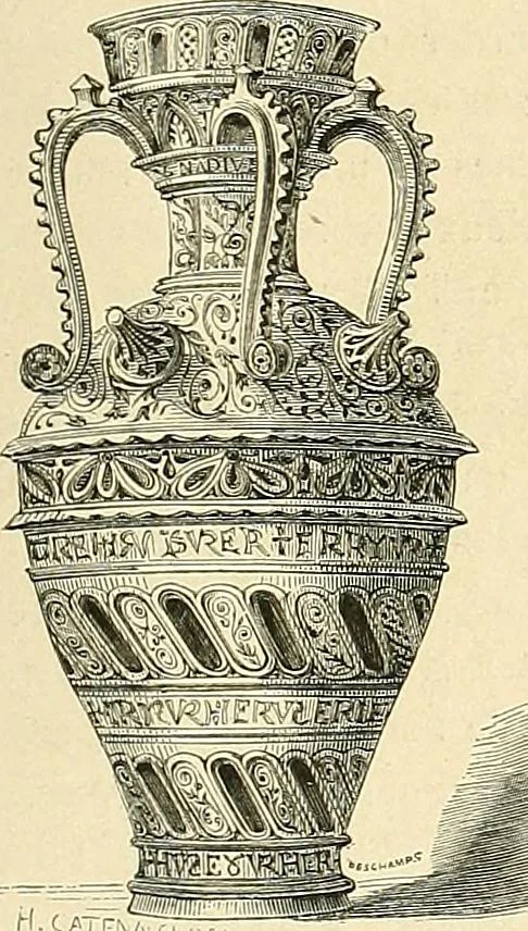 An illustration from Gazette des beaux-arts, 1859, leaf 56