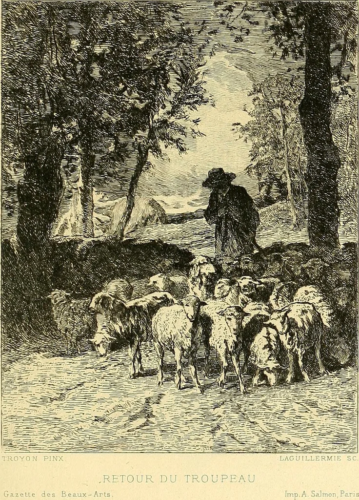 An illustration from Gazette des beaux-arts, 1859, leaf 560