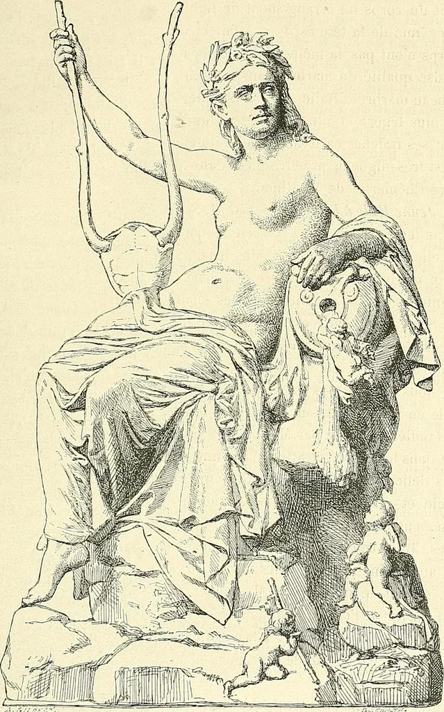 An illustration from Gazette des beaux-arts, 1859, leaf 594