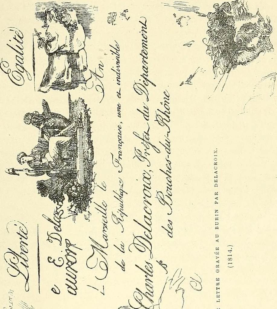 An illustration from Gazette des beaux-arts, 1859, leaf 672