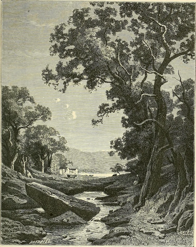 An illustration from Gazette des beaux-arts, 1859, leaf 74