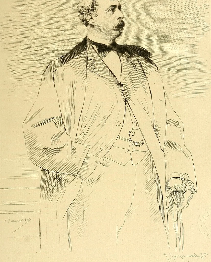 An illustration from Gazette des beaux-arts, 1859, leaf 84