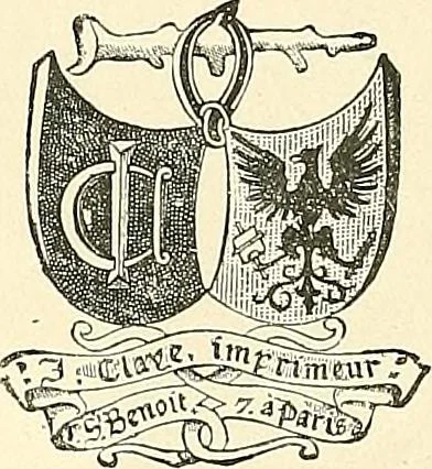 An illustration from Gazette des beaux-arts, 1859, leaf 9
