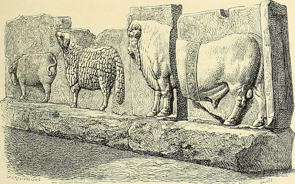 An illustration from Gazette des beaux-arts, 1859, leaf 92