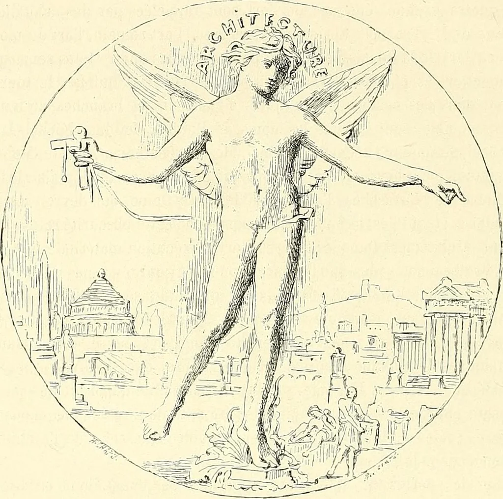 An illustration from Gazette des beaux-arts, 1859, leaf 105