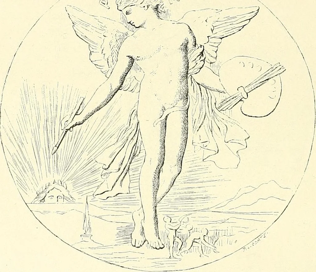 An illustration from Gazette des beaux-arts, 1859, leaf 107