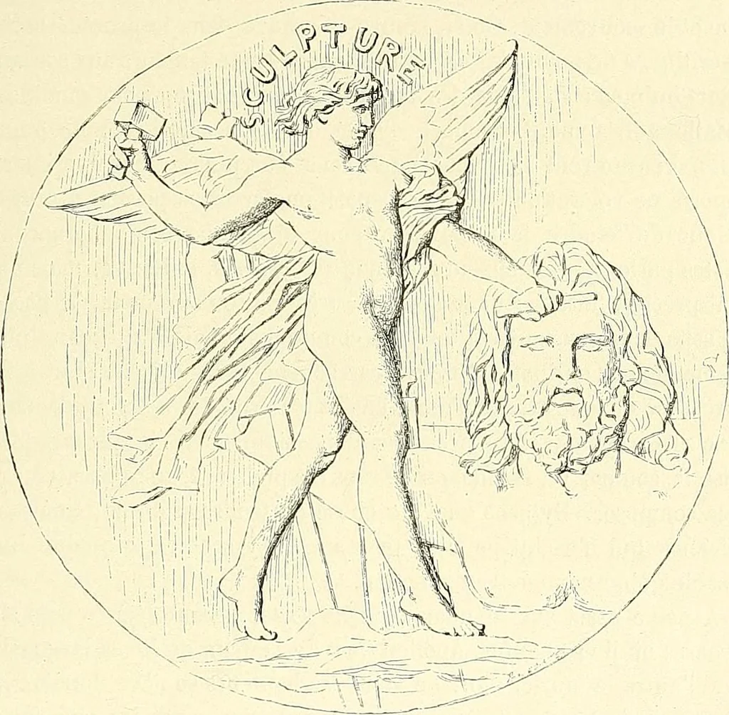 An illustration from Gazette des beaux-arts, 1859, leaf 108
