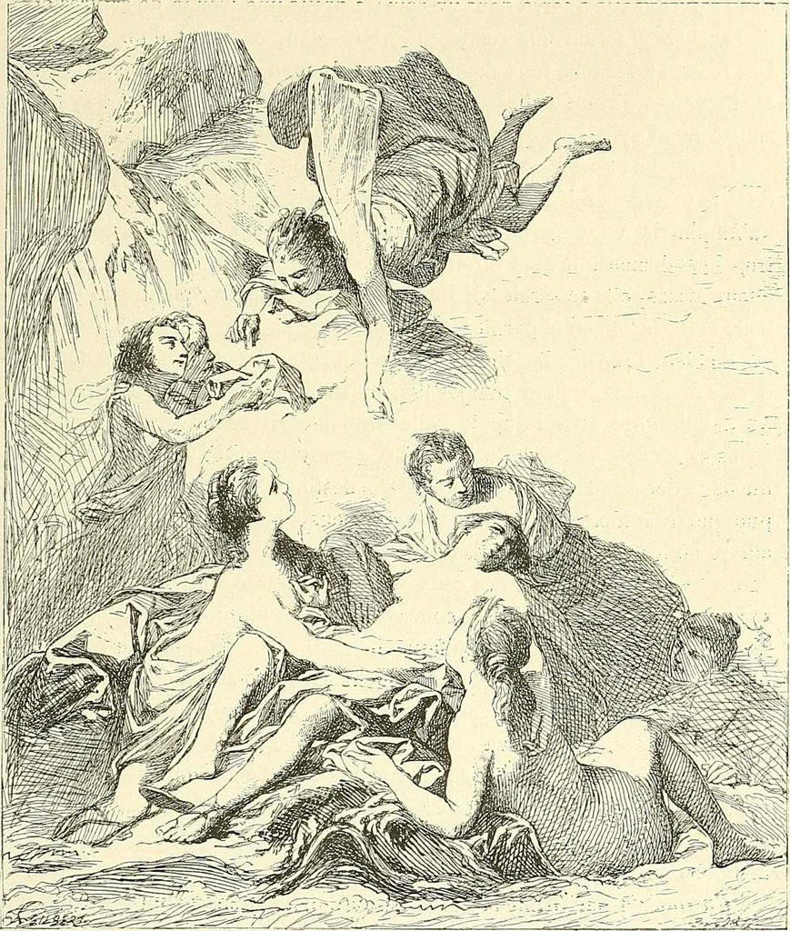 An illustration from Gazette des beaux-arts, 1859, leaf 254