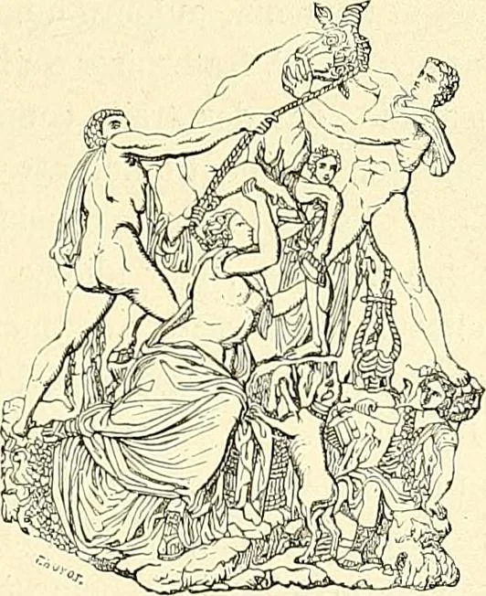 An illustration from Gazette des beaux-arts, 1859, leaf 418
