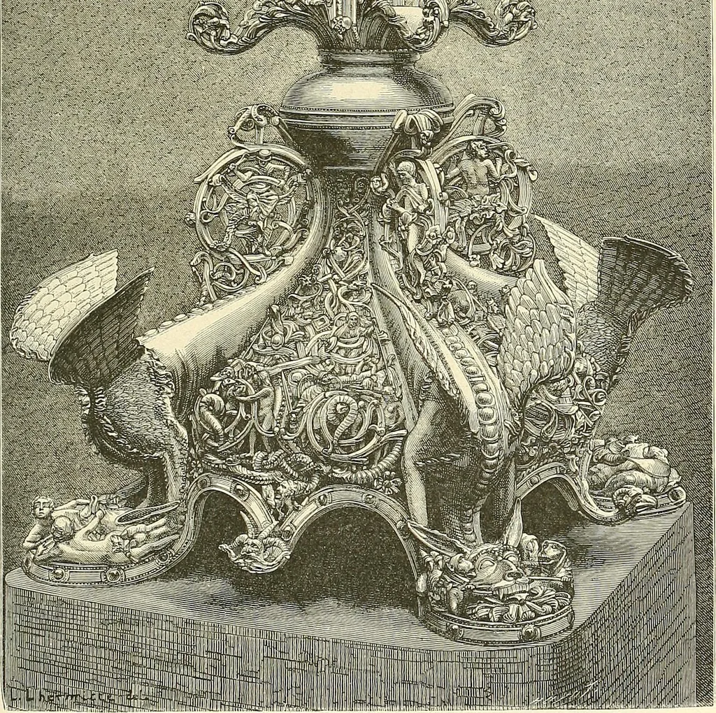 An illustration from Gazette des beaux-arts, 1859, leaf 528