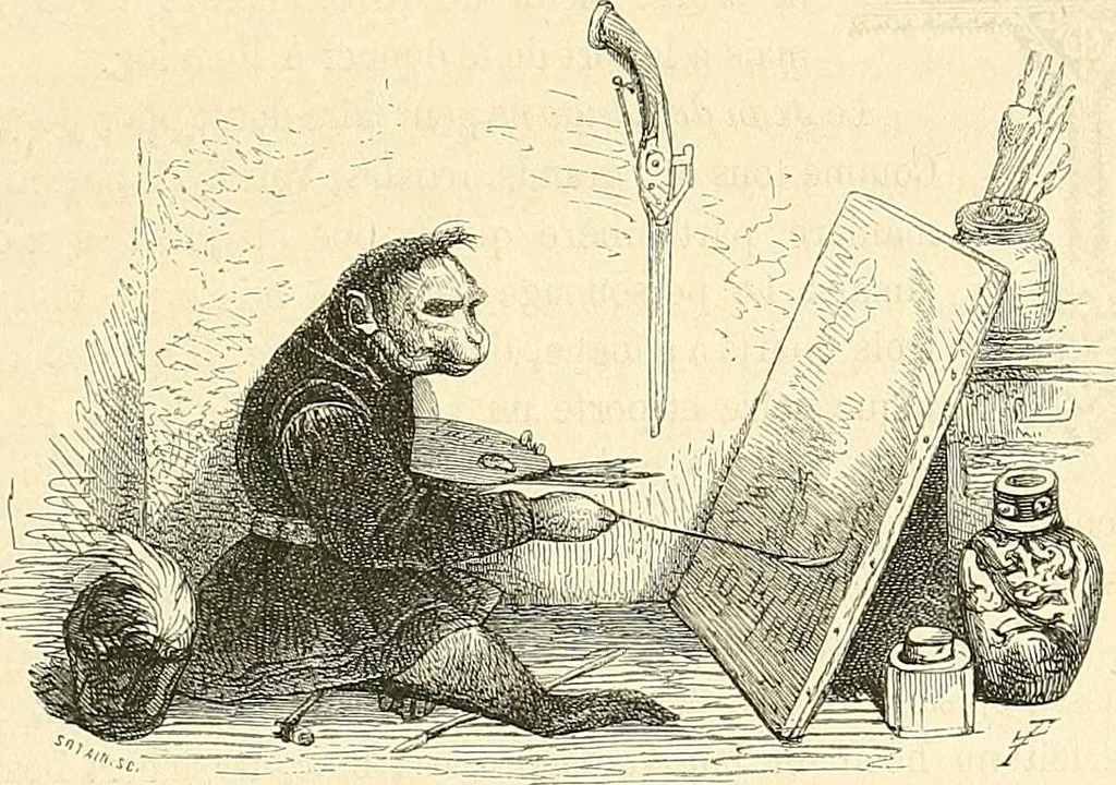 An illustration from Gazette des beaux-arts, 1859, leaf 558