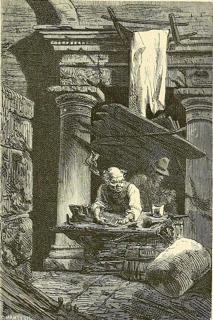 An illustration from Gazette des beaux-arts, 1859, leaf 578
