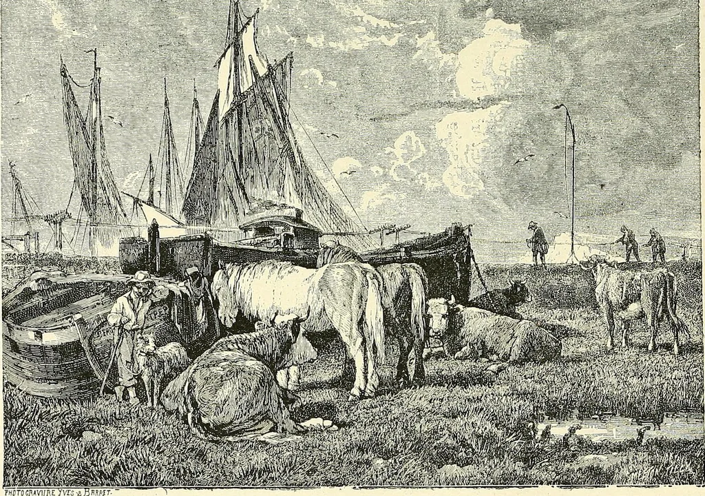 An illustration from Gazette des beaux-arts, 1859, leaf 66