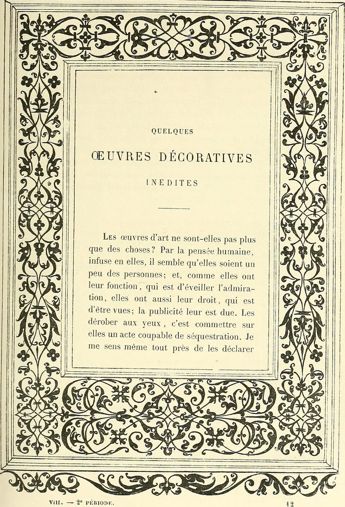 An illustration from Gazette des beaux-arts, 1859, leaf 98