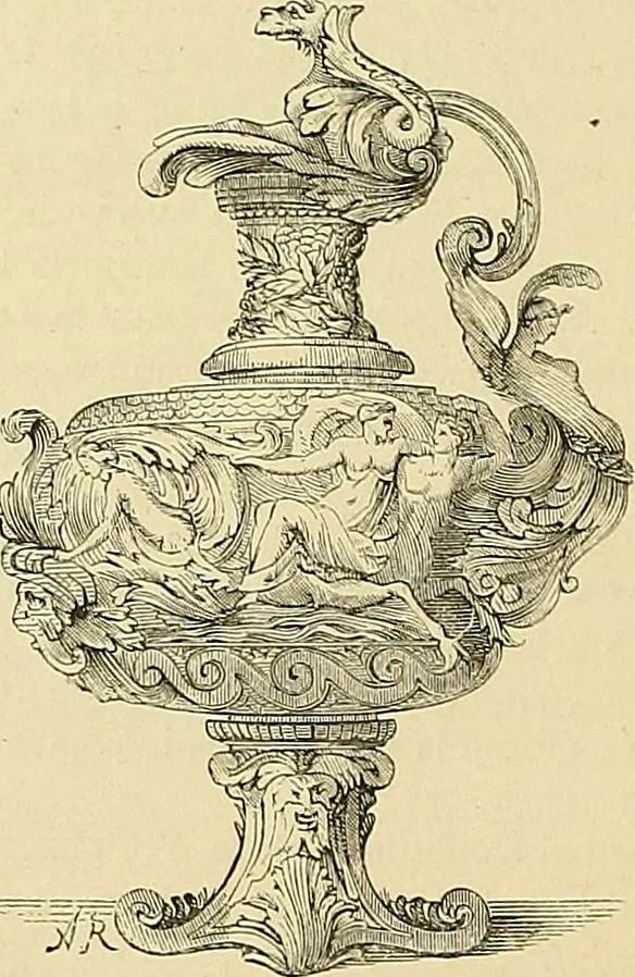 An illustration from Gazette des beaux-arts, 1859, leaf 215