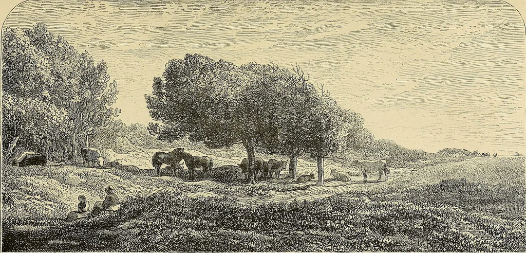 An illustration from Gazette des beaux-arts, 1859, leaf 278