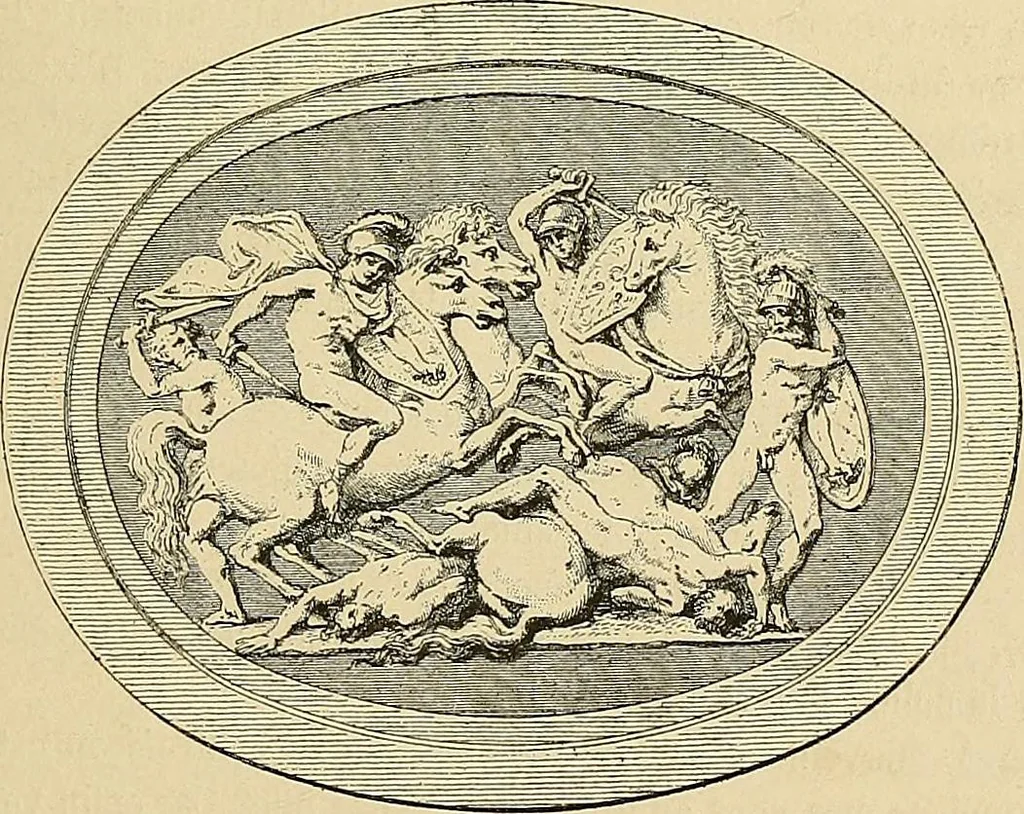 An illustration from Gazette des beaux-arts, 1859, leaf 350