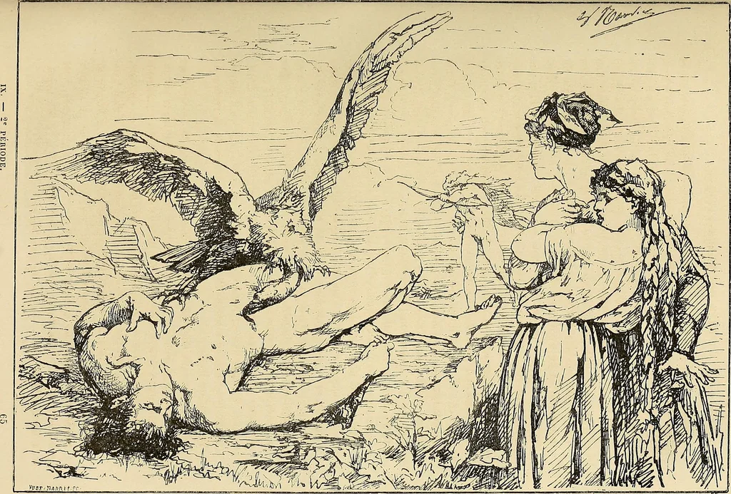 An illustration from Gazette des beaux-arts, 1859, leaf 554