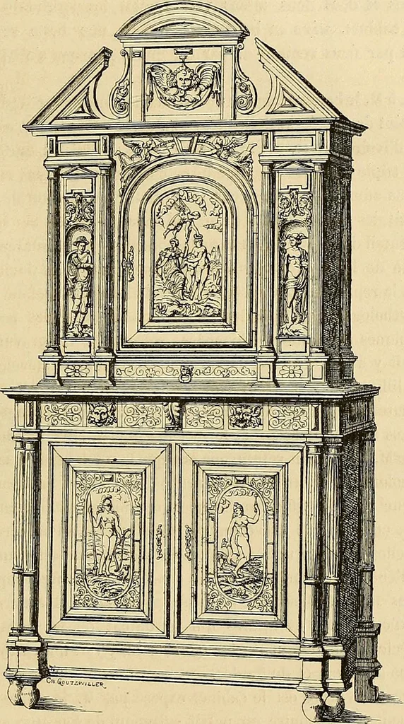 An illustration from Gazette des beaux-arts, 1859, leaf 602