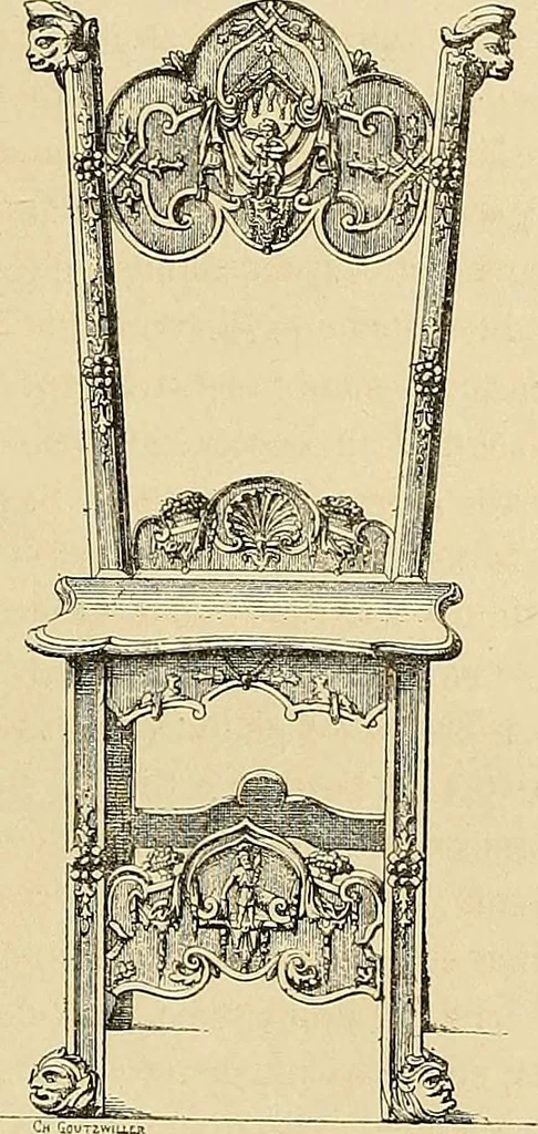 An illustration from Gazette des beaux-arts, 1859, leaf 606