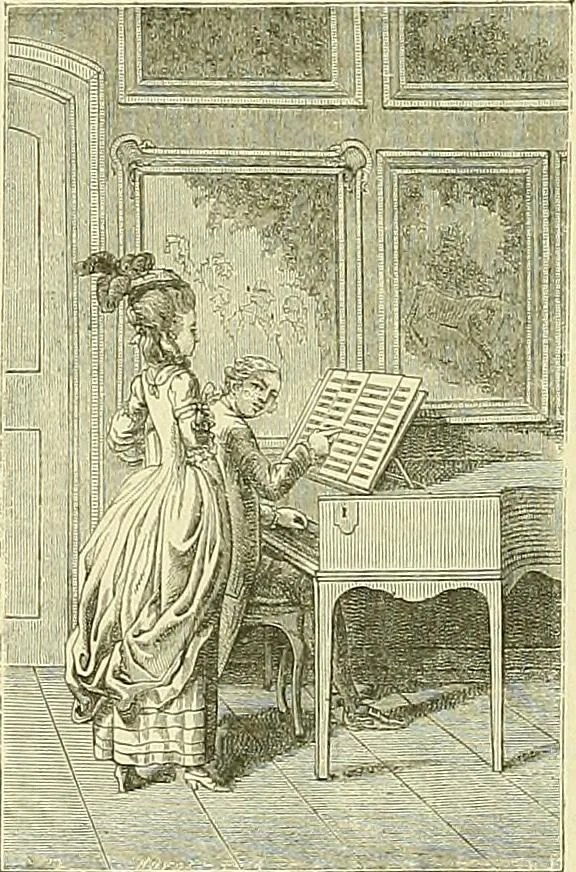 An illustration from Gazette des beaux-arts, 1859, leaf 100