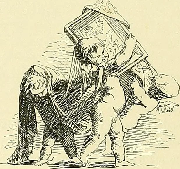 An illustration from Gazette des beaux-arts, 1859, leaf 148