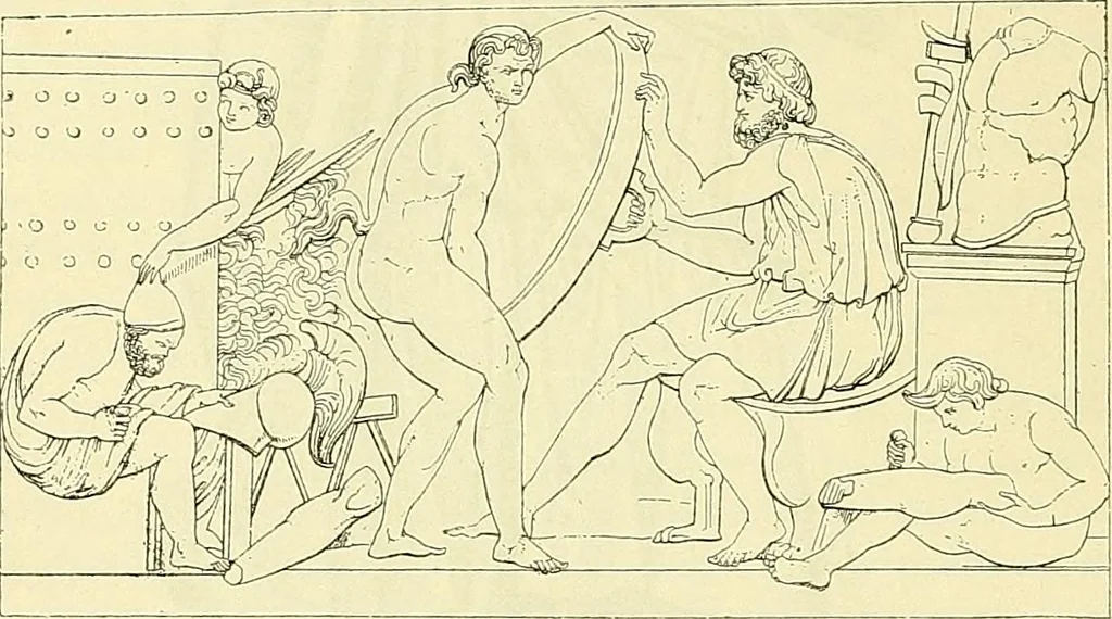 An illustration from Gazette des beaux-arts, 1859, leaf 188