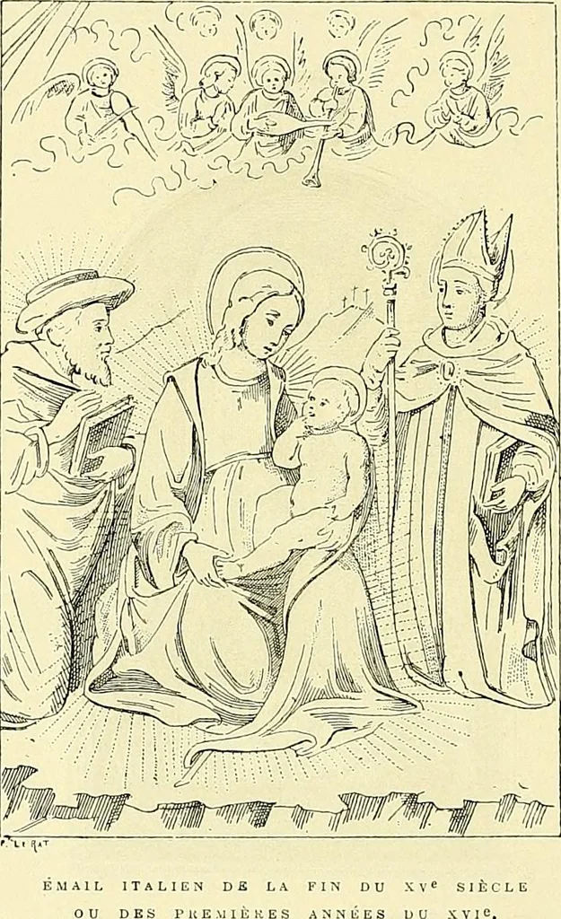 An illustration from Gazette des beaux-arts, 1859, leaf 410
